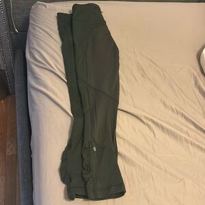 Lululemon leggings size 6 - olive green